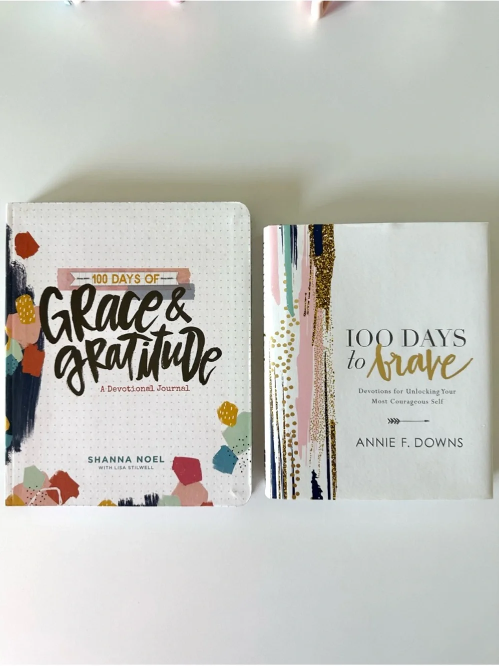 Devotionals: 100 Days to Brave & 100 Days of Grace & Gratitude